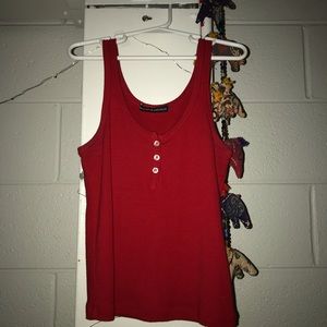 🥀SOLD🥀 Brandy Melville Red Dalis Tank